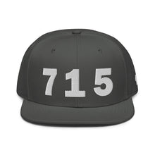 Load image into Gallery viewer, 715 Area Code Snapback Hat