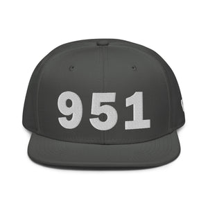 951 Area Code Snapback Hat