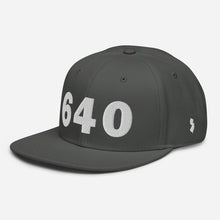 Load image into Gallery viewer, 640 Area Code Snapback Hat