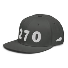 Load image into Gallery viewer, 270 Area Code Snapback Hat