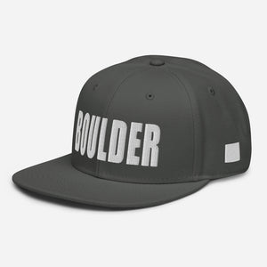 Boulder Colorado Snapback Hat