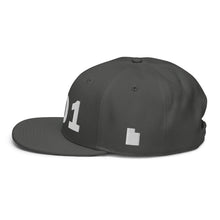 Load image into Gallery viewer, 801 Area Code Snapback Hat