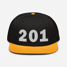 Load image into Gallery viewer, 201 Area Code Snapback Hat