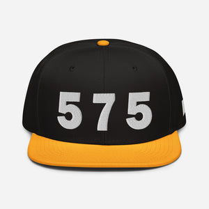 575 Area Code Snapback Hat