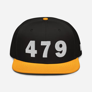 479 Area Code Snapback Hat