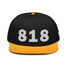 Load image into Gallery viewer, 818 Area Code Snapback Hat