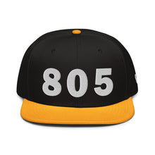 Load image into Gallery viewer, 805 Area Code Snapback Hat