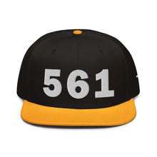Load image into Gallery viewer, 561 Area Code Snapback Hat