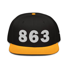 Load image into Gallery viewer, 863 Area Code Snapback Hat