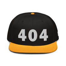 Load image into Gallery viewer, 404 Area Code Snapback Hat