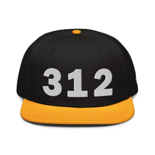 Load image into Gallery viewer, 312 Area Code Snapback Hat