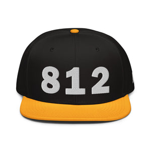 812 Area Code Snapback Hat