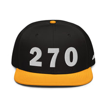 Load image into Gallery viewer, 270 Area Code Snapback Hat