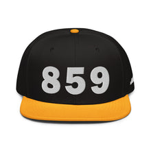 Load image into Gallery viewer, 859 Area Code Snapback Hat