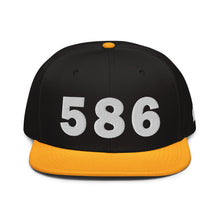 Load image into Gallery viewer, 586 Area Code Snapback Hat