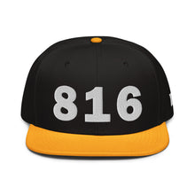 Load image into Gallery viewer, 816 Area Code Snapback Hat
