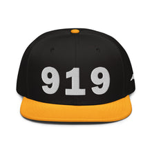 Load image into Gallery viewer, 919 Area Code Snapback Hat