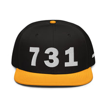 Load image into Gallery viewer, 731 Area Code Snapback Hat