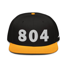 Load image into Gallery viewer, 804 Area Code Snapback Hat