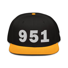 Load image into Gallery viewer, 951 Area Code Snapback Hat