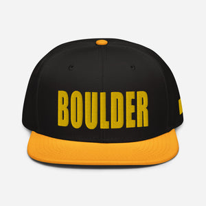 Boulder Colorado Snapback Hat