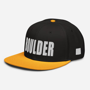 Boulder Colorado Snapback Hat