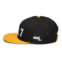 Load image into Gallery viewer, 617 Area Code Snapback Hat