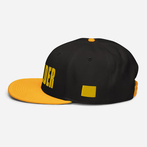 Boulder Colorado Snapback Hat