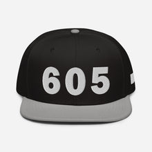 Load image into Gallery viewer, 605 Area Code Snapback Hat