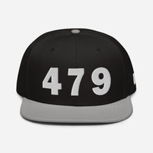 Load image into Gallery viewer, 479 Area Code Snapback Hat