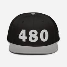 Load image into Gallery viewer, 480 Area Code Snapback Hat