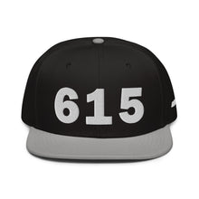 Load image into Gallery viewer, 615 Area Code Snapback Hat