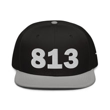 Load image into Gallery viewer, 813 Area Code Snapback Hat