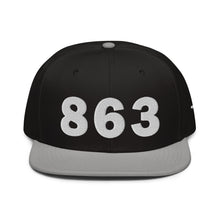 Load image into Gallery viewer, 863 Area Code Snapback Hat