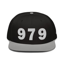 Load image into Gallery viewer, 979 Area Code Snapback Hat