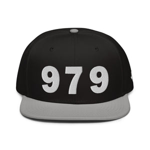 979 Area Code Snapback Hat