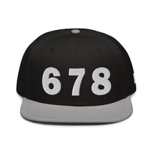 Load image into Gallery viewer, 678 Area Code Snapback Hat