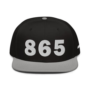 865 Area Code Snapback Hat