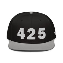 Load image into Gallery viewer, 425 Area Code Snapback Hat