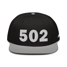 Load image into Gallery viewer, 502 Area Code Snapback Hat