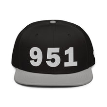 Load image into Gallery viewer, 951 Area Code Snapback Hat