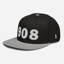 Load image into Gallery viewer, 908 Area Code Snapback Hat