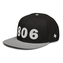 Load image into Gallery viewer, 806 Area Code Snapback Hat