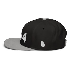 404 Area Code Snapback Hat