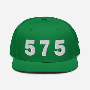 575 Area Code Snapback Hat