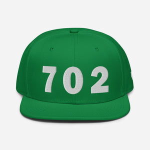 702 Area Code Snapback Hat