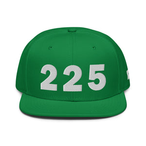 225 Area Code Snapback Hat