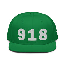 Load image into Gallery viewer, 918 Area Code Snapback Hat