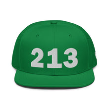 Load image into Gallery viewer, 213 Area Code Snapback Hat