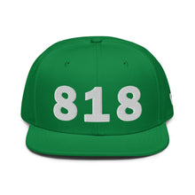 Load image into Gallery viewer, 818 Area Code Snapback Hat